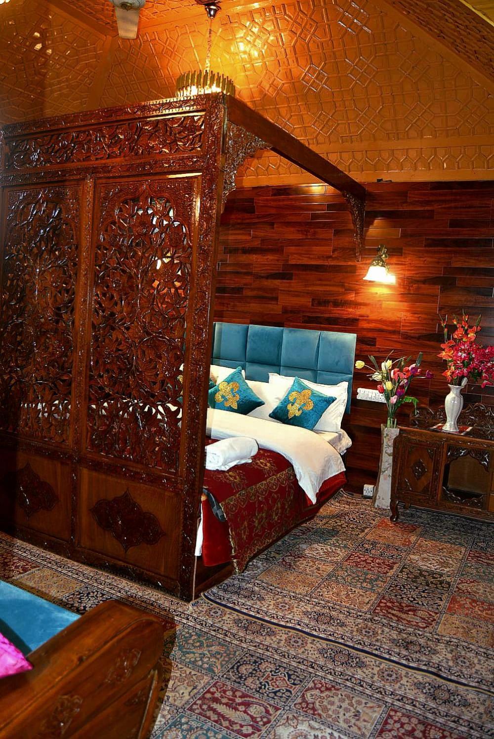Heritage Amina Group Of Houseboats Hotell Srīnagar Exteriör bild